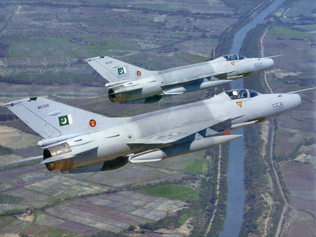 PakAF F-7M (MiG-21) Airguard