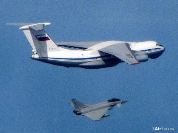British planes scramble to intercept suspected Russian jets