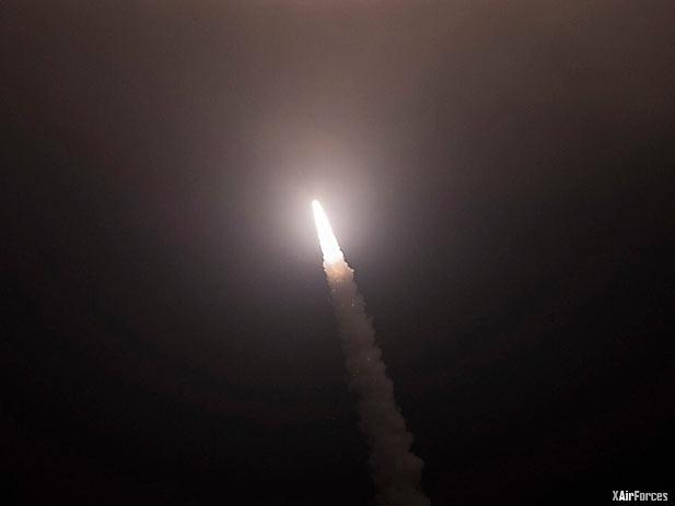 USAF test launches 2nd ICBM this month
