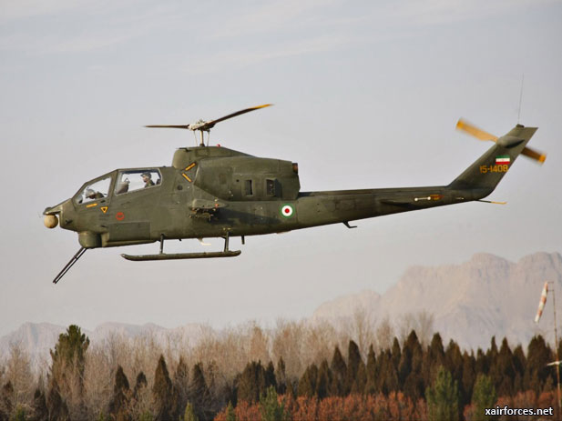 Iran Shows New Attack Helicopter and Missiles