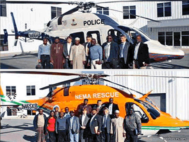 Bell Helicopter Delivers First Bell 429s to Nigeria