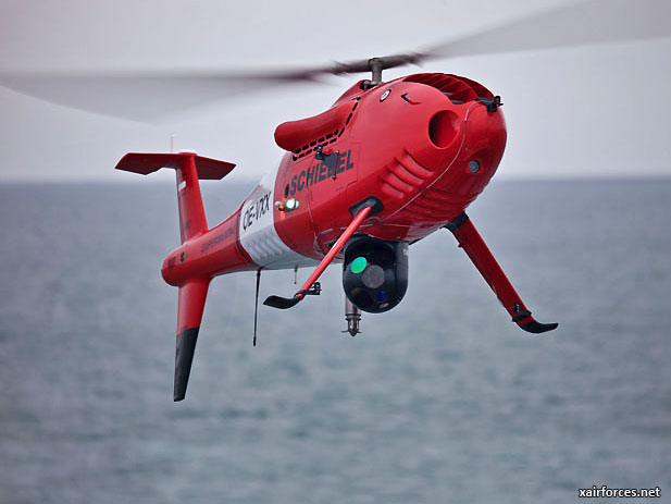 Heli-Pacific 2012: Schiebel S-100 crash due to loss of GPS