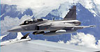 Saab Gripen E/F Test Aircraft Debutes in Switzerland