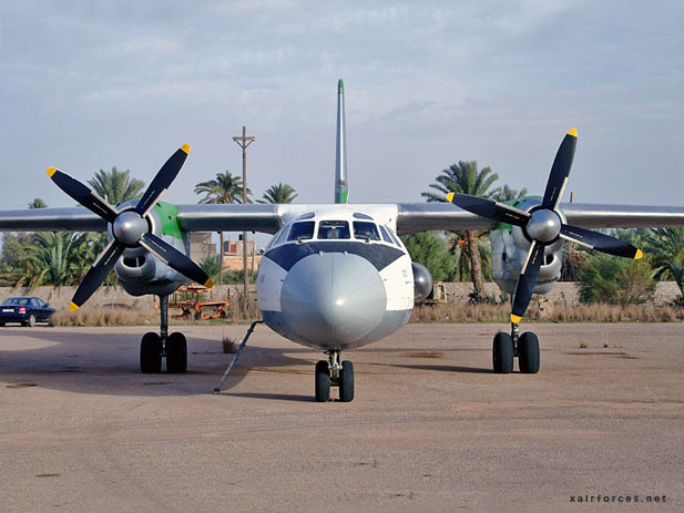 Libyan Air Force Antonov An-26-100 Curl