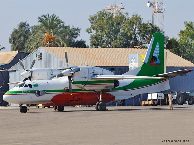 Libyan Air Force Antonov An-32P Cline