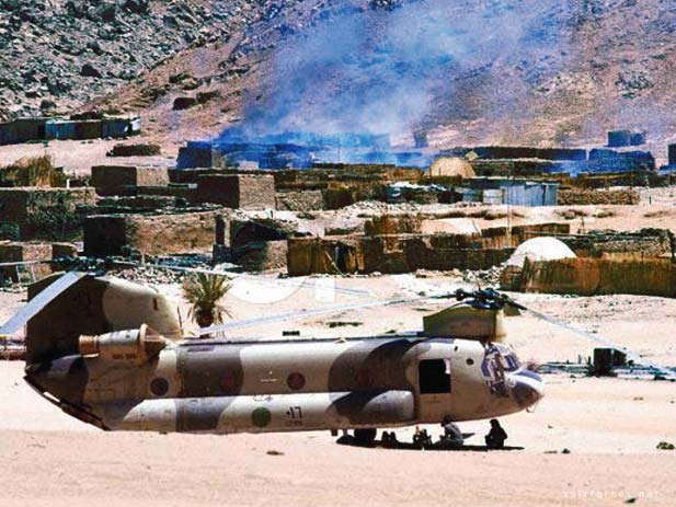 Libyan Army Aviation Boeing CH-47C Chinook