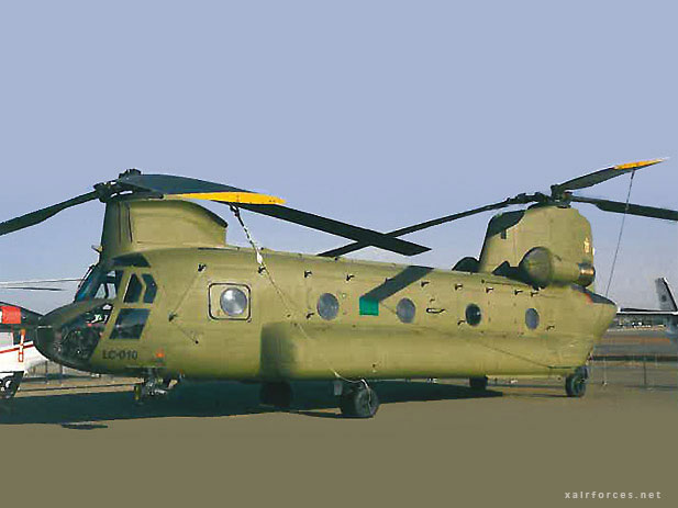 Libyan Army Aviation Boeing CH-47C Chinook