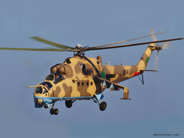 Libyan Mil Mi-35M Hind-F