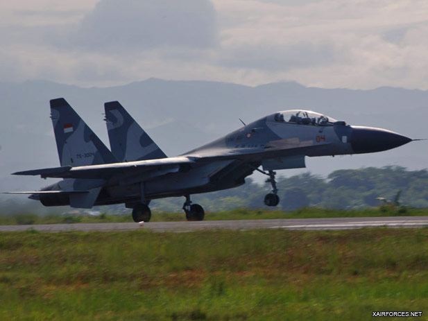 Indonesia Plans to Buy Six Sukhoi Su-30 MK2 Jets 