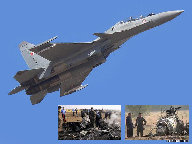 Indain Air Force's Sukhoi Su-30 crashes near Pune, pilots eject safely 