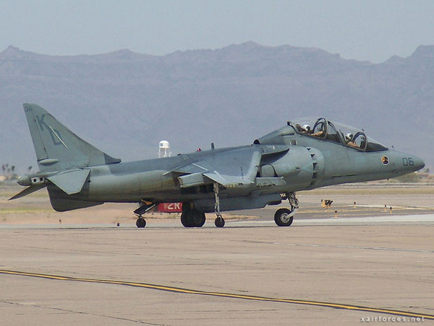 AV-8 T-Up Program Ends 