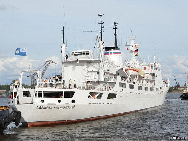 Admiral Vladimirsky oceanographic vessel reaches Indian Ocean