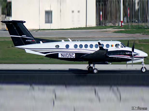 Cameroon Government Beech King Air 350 Deliver