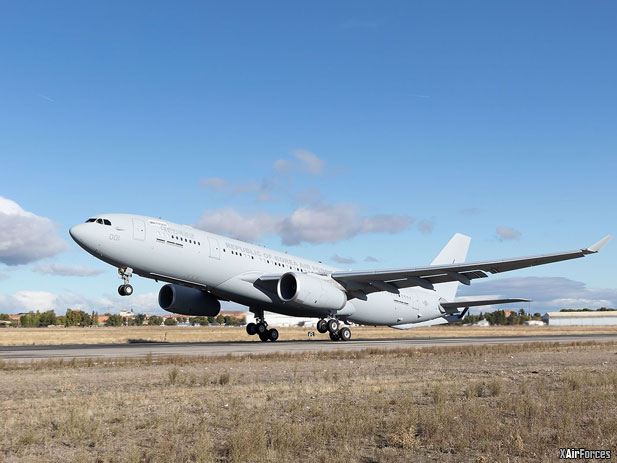 First S. Korean A330MRTT lands in Busan for acceptance tests