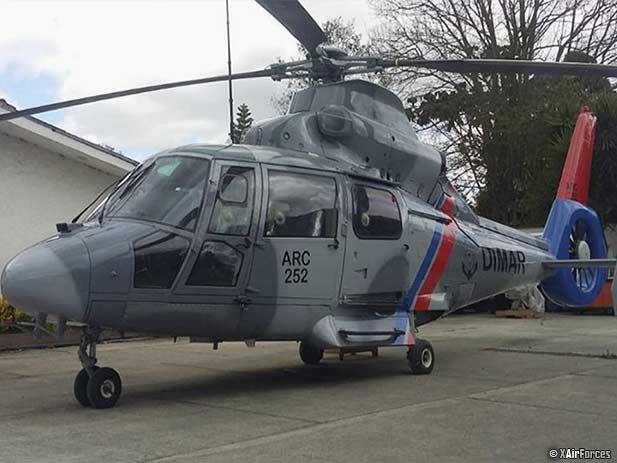 Colombia receives Airbus AS365N3 Dauphin helicopters