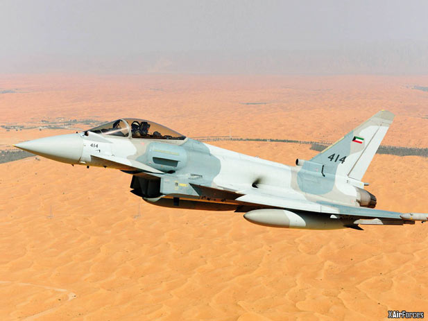 First flight of most advanced variant of Kuwaiti Eurofighter takes place