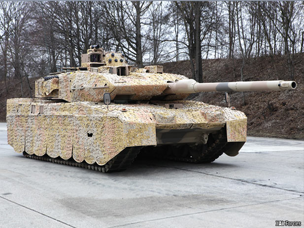 KMW Set to Modernise 101 German Leopard 2A6 Main Battle Tanks