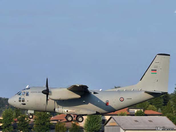 Third Kenyan C-27J Spartan still in Italy
