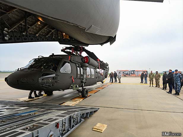 Croatia receives 2nd Black Hawk pair from the US