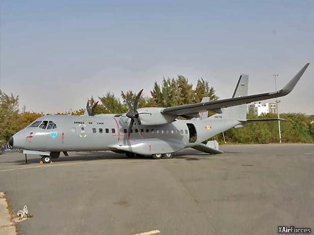 Second Senegalese CASA C-295 aircraft arrives dakar