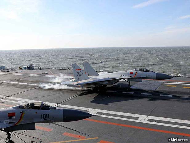 Chinese Carrier Shandong Pushes Into Second Island Chain