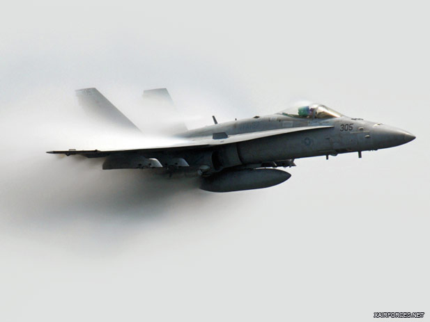 Exelis producing F/A-18 components