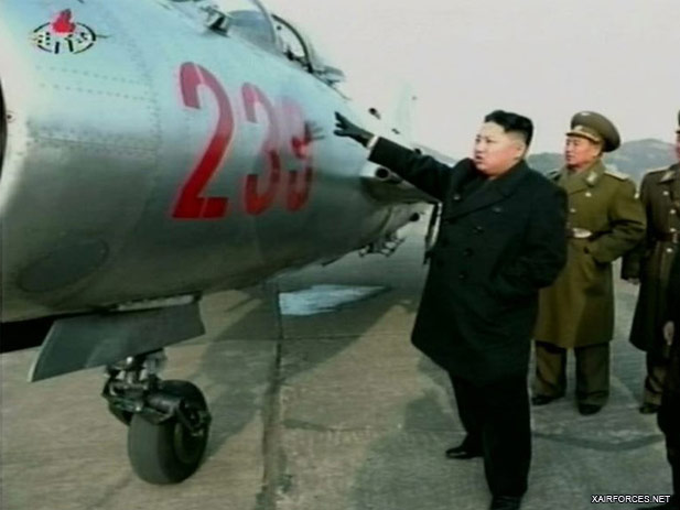 North Korean Air Force Increases Training Flights