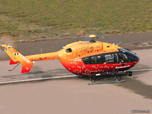 EC145 unmanned flight demonstration 