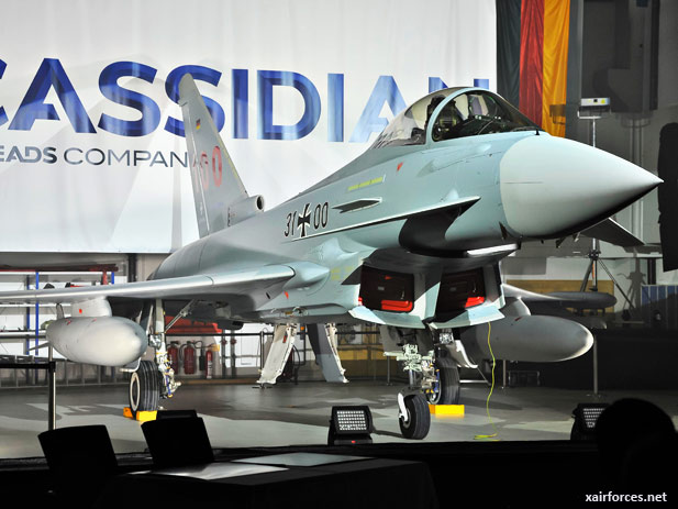 Cassidian delivers 100th Eurofighter to the German Air Force