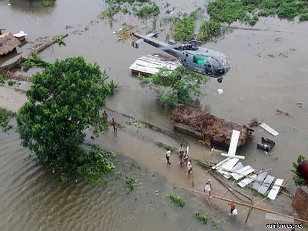 Indian Air Force evacuates over 400 flood-affected people in Assam