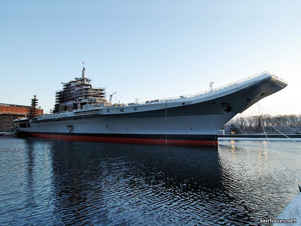 Indian Navy aircraft carrier INS Vikramaditya is yet to be delivered