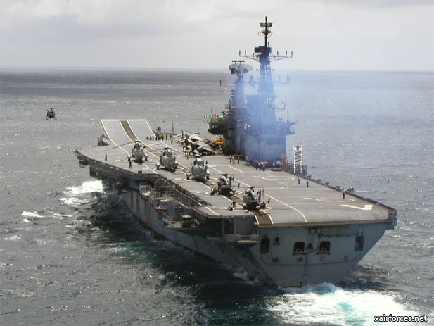 Aircraft carrier Vikramaditya starts sea trials