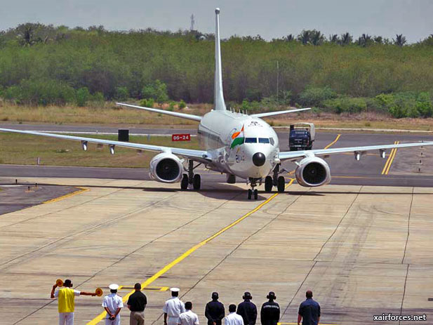 1st Boeing P-8I Maritime Patrol Aircraft Arrives in India