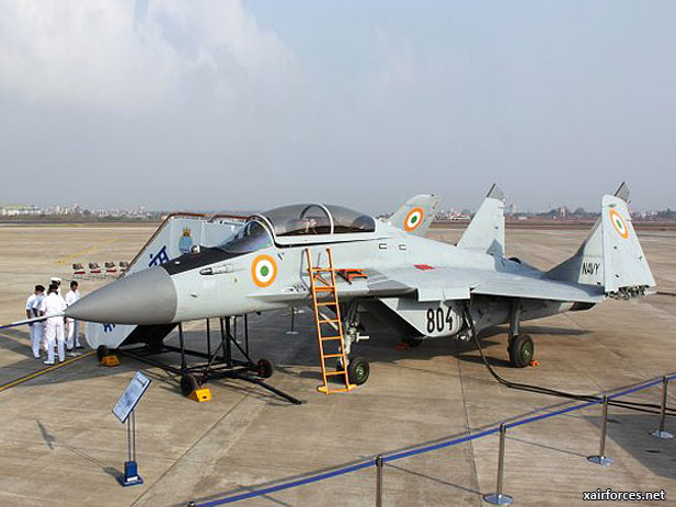 Russia Delivers 4 MiG-29K Fighters to India in Dec.