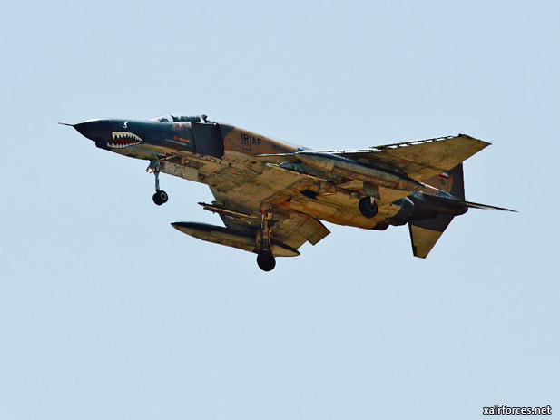 An Iranian F-4E tried to intercept U.S. MQ-1 Predator drone