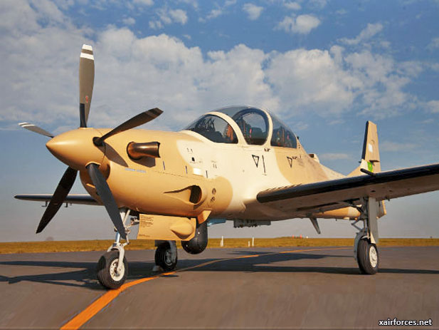 Embraer Delivers A-29 Super Tucano to Mauritania