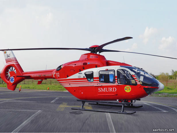 Romania Orders Two EC135 Helicopters