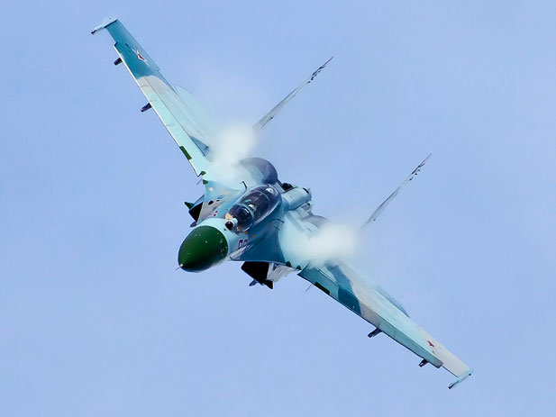 Russian Air Force Sukhoi Su-27UB Fighter Jet Crashes in Karelia