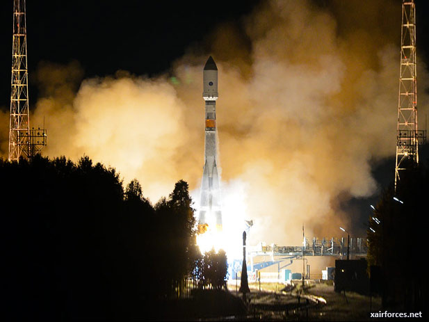 Soyuz Takes Russian Military Satellite to Orbit