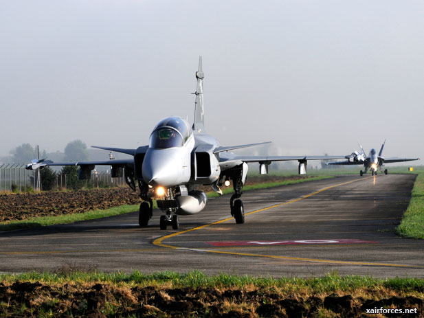 SAAB JAS-39 Gripen Fly in Switzerland