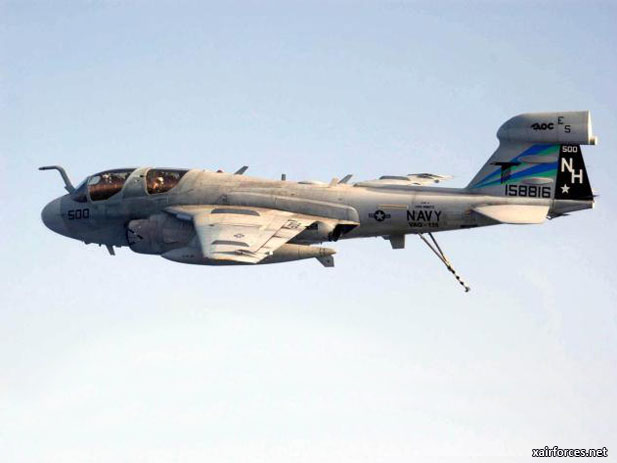 Three crew members presumed dead after EA-6B crashes in eastern Washington State