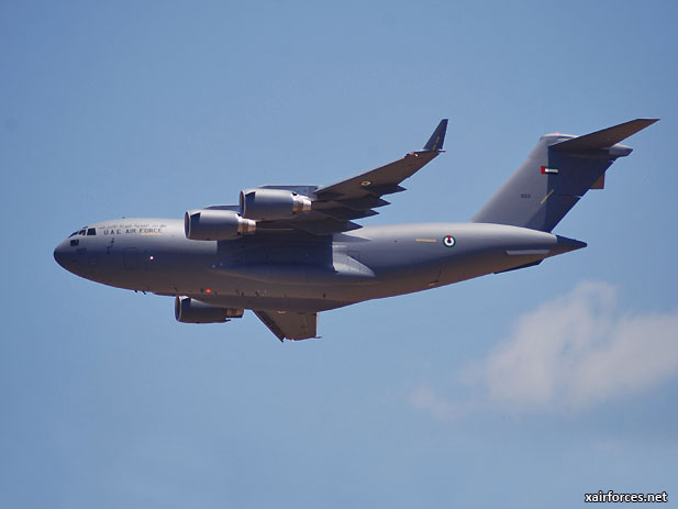 Boeing Delivers 5th C-17 to UAE Air Force and Air Defence