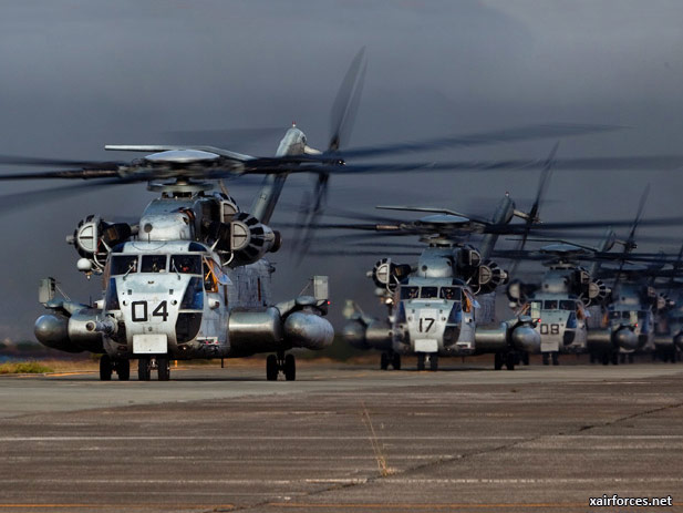 CH-53Es join U.S. Marine Corps squadron in Hawaii