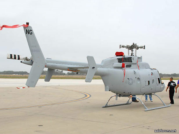 US Navy receives first MC-8C Fire Scout