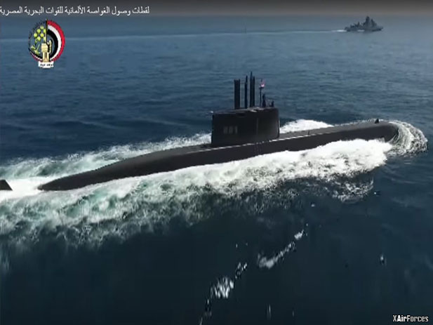 Egypt Receives Second Of Four Type 209 Submarines From TKMS