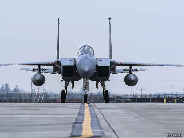 U.S. Air National Guard F-15s head to Iceland and the Netherlands