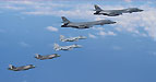 US B-1 Bombers, F-35 Fighters Fly to Korea in Show of Force